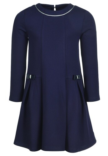 Edles blaues kleid silber - kleid,,