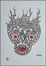 KEITH HARING * Untitled * 70 x 50 cm * signed lithograph * limited # xx/150