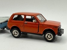 1:43 RUSSIAN NOVOEXPORT CCCP USSR LADA NIVA 2121 SKIF TRAILER