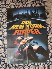 Der New York Ripper Original Kinoplakat A1 selten 