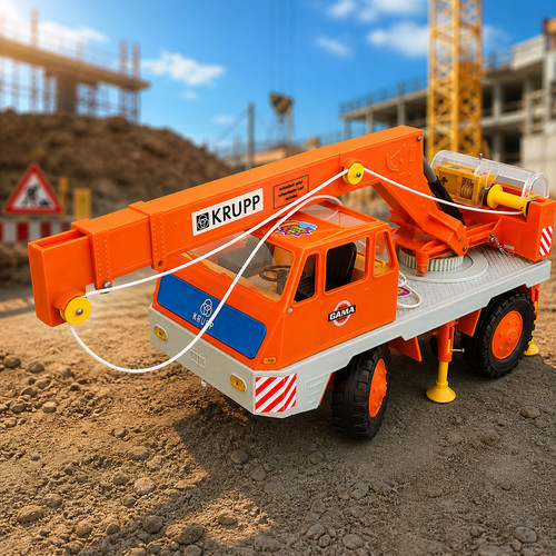 Gama krupp mobilkran - gama,
