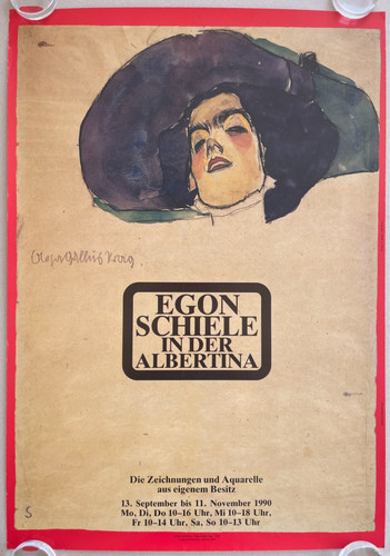 Plakat poster egon schiele - egon,