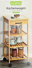 KESPER Küchenwagen Bambus