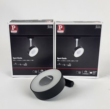 LED Schie­nen­spot 2er set Paulmann 969.39 URail Spot Circle dimmbar, Neu