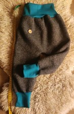 Wollwalkhose Größe 98/104 Baby Schurwolle Kind Herbst Winter Handmade Neu