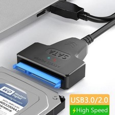 SATA Adapter Kabel USB 2.0 3.0 Typ-C mit UASP für 2,5" SSD HDD Festplatte