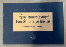 Zweistimmig auf dem Klavier zu