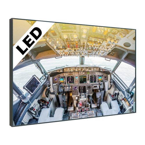 Led wandbild cockpit flugzeug - wandbild,