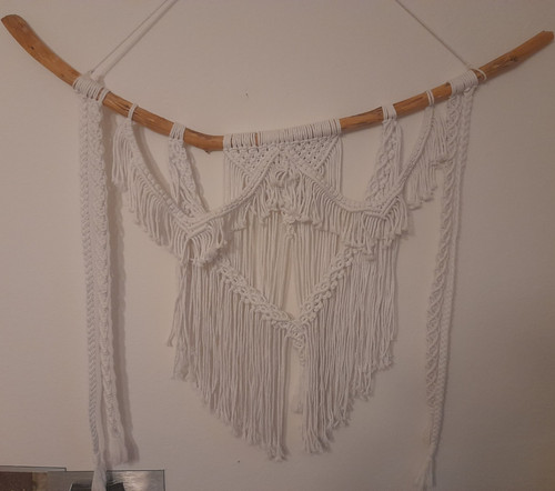 Makramee wandbehang boho - makramee,