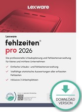 LEXWARE fehlzeiten pro 2026