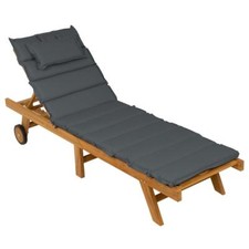 DIVERO Holzliege Gartenliege