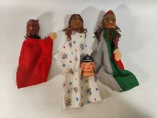 Konvolut Kasperle-Theater Handpuppen Puppentheater Teufel Kasper Frau Holzkopf