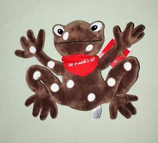 Halloren Plüschtier Frosch