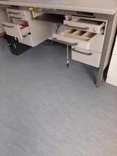 Kavo Doppelarbeitsplatz ohne Absaugung,   2er Arbeitstisch