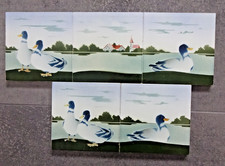 5 x Jugendstil Fliese