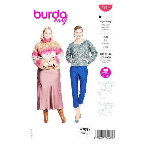 Burda easy schnittmuster - easy, nr