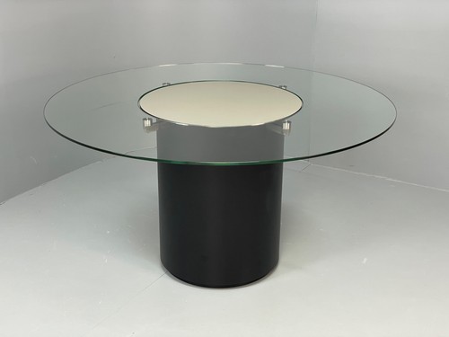 Runder glas esstisch - runder, von