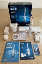NEU ORAL-B GENIUS 9000 Wiederaufladbare Weiße Elektrische Zahnbürste, Reiseetui Originalverpackt
