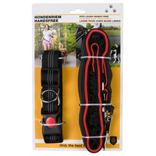 Hundeleine Laufleine Joggingleine Walkingleine Wanderleine freihand Bauch Leine