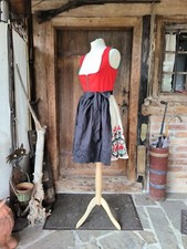 Dirndl, Kurzes Dirndl, Mini, 40, L, Oktoberfest Kleid,Dirndlgwand, Vintage,retro