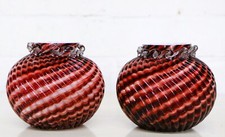 Franz Welz Paar Cranberry