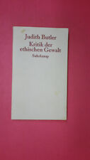196745 Judith Butler KRITIK DER ETHISCHEN GEWALT