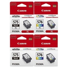 Canon Patronen PG-575 + CL-576 XL PIXMA TS3550i TS3551i TR4750i TR4751i Original