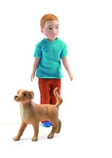 Djeco Xavier und Hund