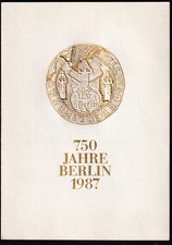 Ddr gedenkblatt 750 - -, jahre