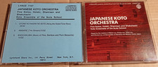 Japanese Koto Orchestra: Five Kotos, Hoteki, Shamisen And Shakuhachi CD (JG4050)