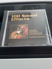 CD "100 Sound Effects" Collection Sammlung Geräusche Radio Hörspiel Effekte DJ