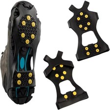 1pair steel studs crampons - steel,