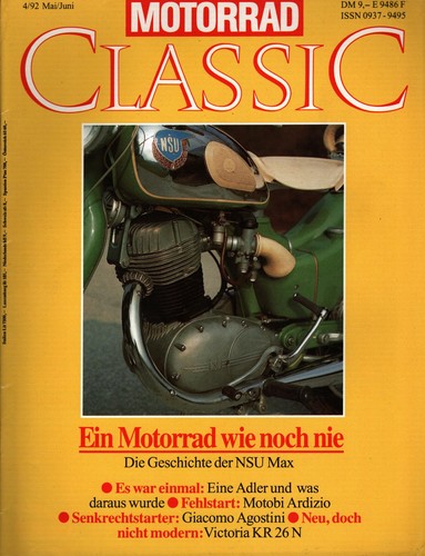Zeitschrift motorrad classic - motorrad,