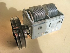 Drehkondensator aus Röhrenradio Saba Wildbad.