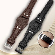Echtleder Uhrenarmband Ersatzarmband für Fossil 20 mm / 22 mm – Herrenarmband