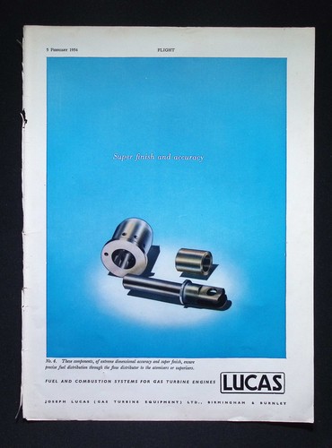 Original 1954 werbung lucas - 1954,