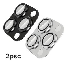 2 Kameraschutz Panzerfolie für iPhone 17 16 15 14 13 12 11 Pro Metall Schutzglas