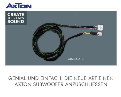 Axton ats isoatb plug play - plug, &