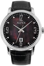 Alfex Damenuhr 5670/785 Quarz Schweizer Qualität UVP 595 EUR