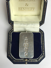 Sterling Silber Barren 1977