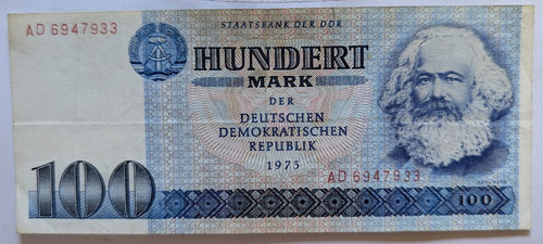 100 mark der ddr - mark, 1975
