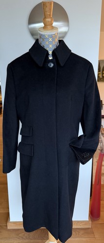 Max mara mantel - mantel, schwarz