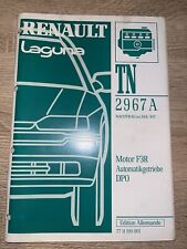 Renault Laguna TN 2967 A Motor F3R Automatikgetriebe DP0 Reperaturhandbuch