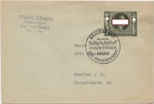 Deutsches Reich - 54. Geburtstag AH Michel-Nr. 849 mit SSt. Braunau