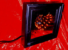 Love Herz Schminkspiegel Wand & Stand Spiegel + Beleutung 3D Herz Rahmen Schwarz