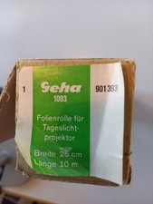 10m Folienrolle 1093 von Geha, b=26 cm,Endlos-Schreib-Folie f. Overheadprojektor