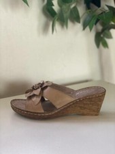 Hush Puppies Damen Pantoletten Sandaletten Neuwertig OVP Gr. 38 Braun HP Marrone