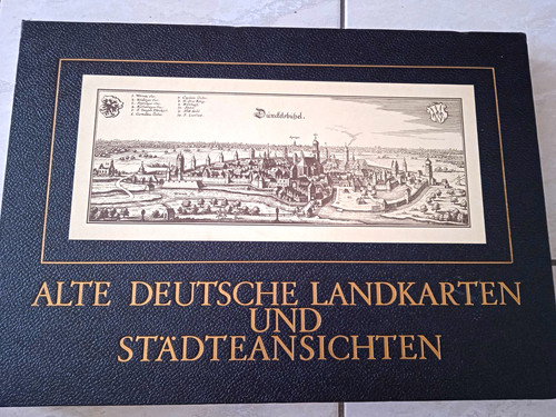 Alte deutsche landkarten - deutsche, und