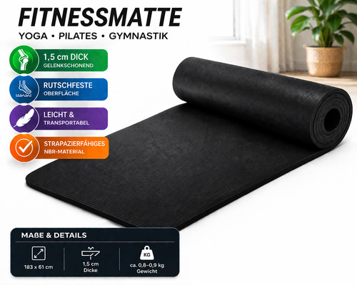 Yogamatte fitnessmatte - yogamatte,