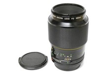 Canon FD 4 / 100 mm Macro  Objektiv für analoge Canon FD Modelle